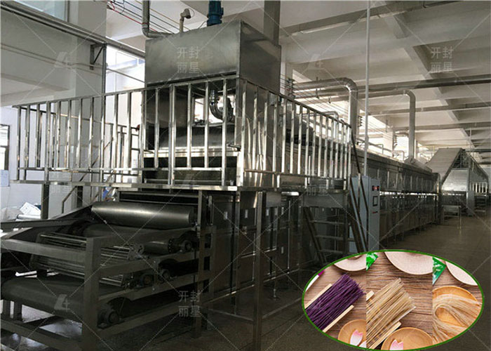 麗星涂布式粉條機，不加明礬技術(shù)，預約實地考察